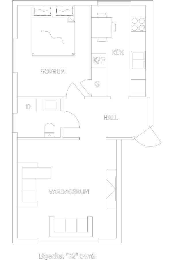 Apartment Toppmodern Familjelaegenhet Naera Slott Och Langviksbadet Kalmar